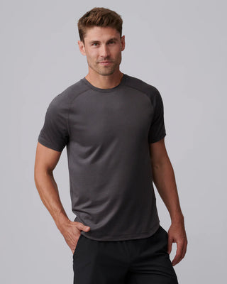 Atompshere Tee in Asphalt Heather
