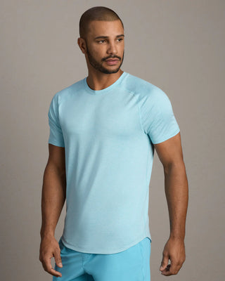 Atompshere Tee in Belize Blue Heather