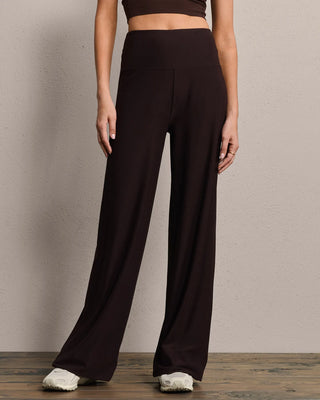 Rhone® Atmosphere Wide Leg Pant in Dark Espresso