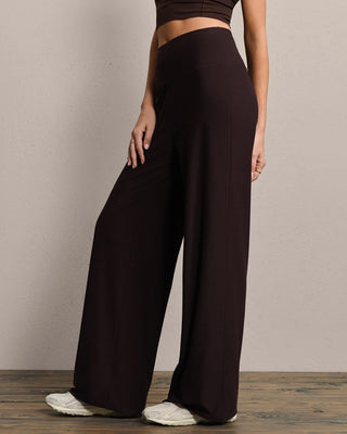 Rhone® Atmosphere Wide Leg Pant in Dark Espresso