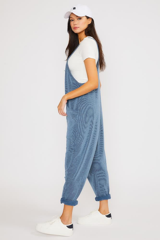 Wave Ribbed Jumpsuit