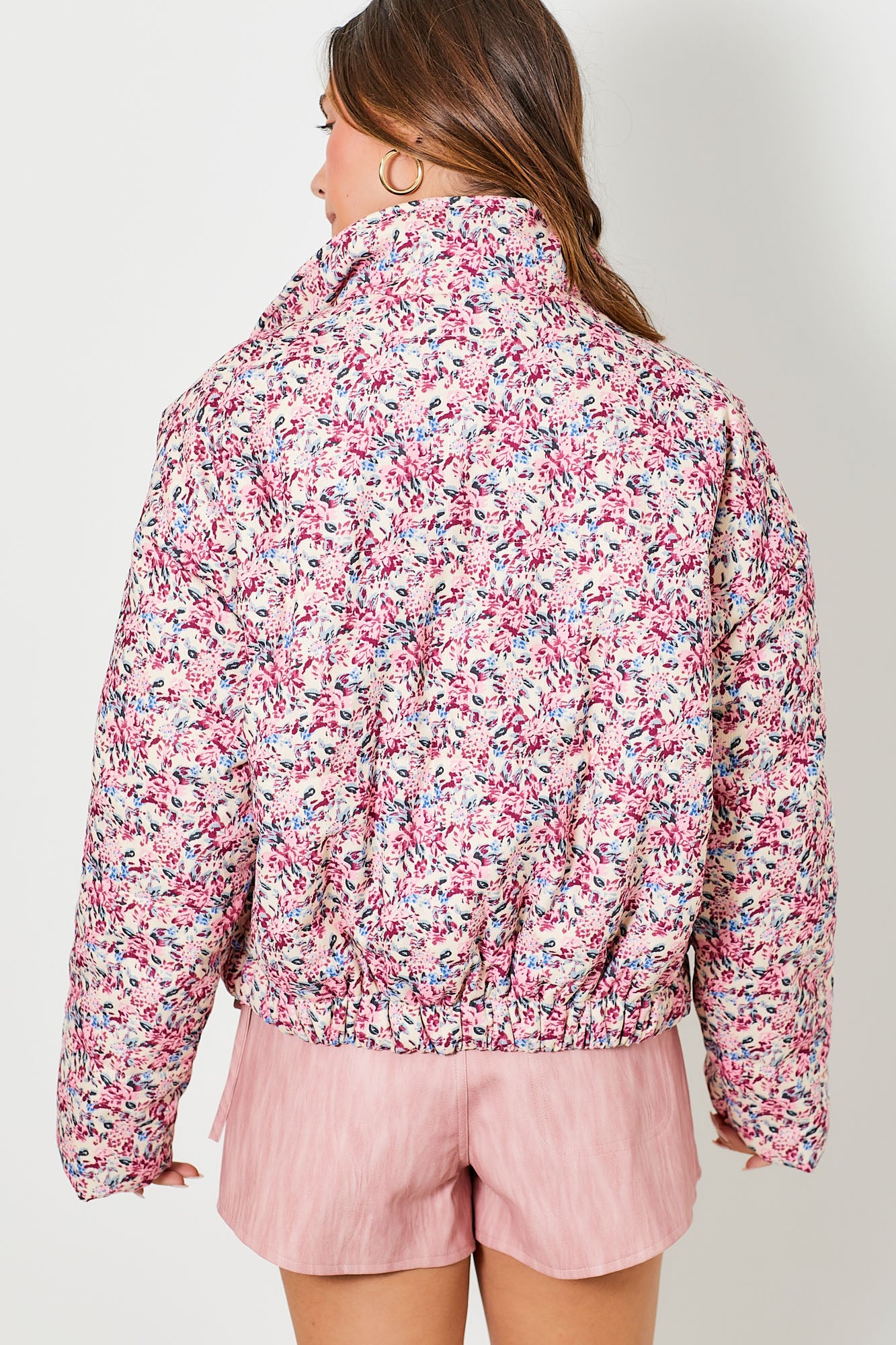 Floral Corduroy Jacket