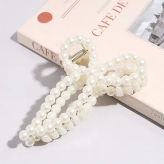 Pearl Hair Claw Clips