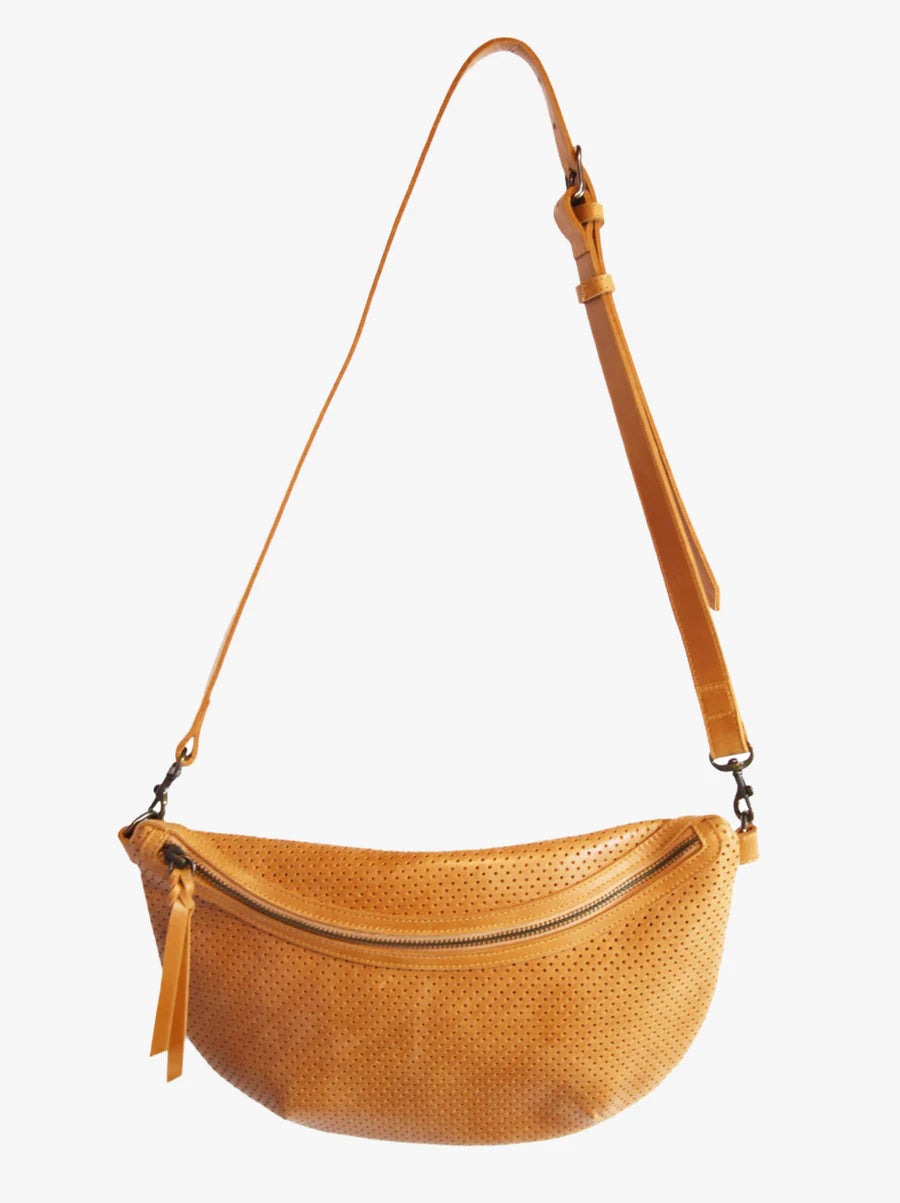 Berkeley Belt Bag in Perforated Cognac