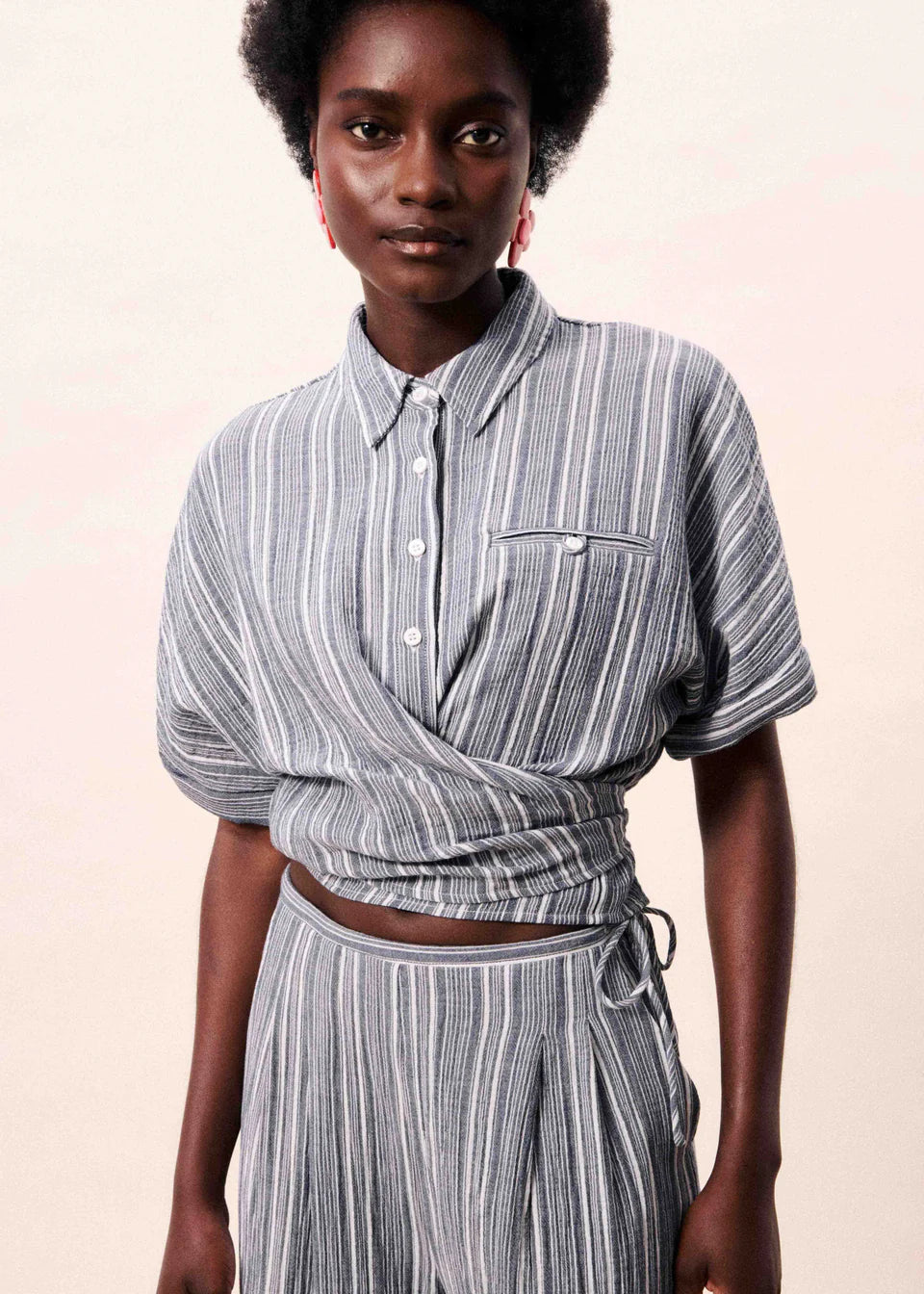 100% Organic Cotton Sinea Stripe Shirt