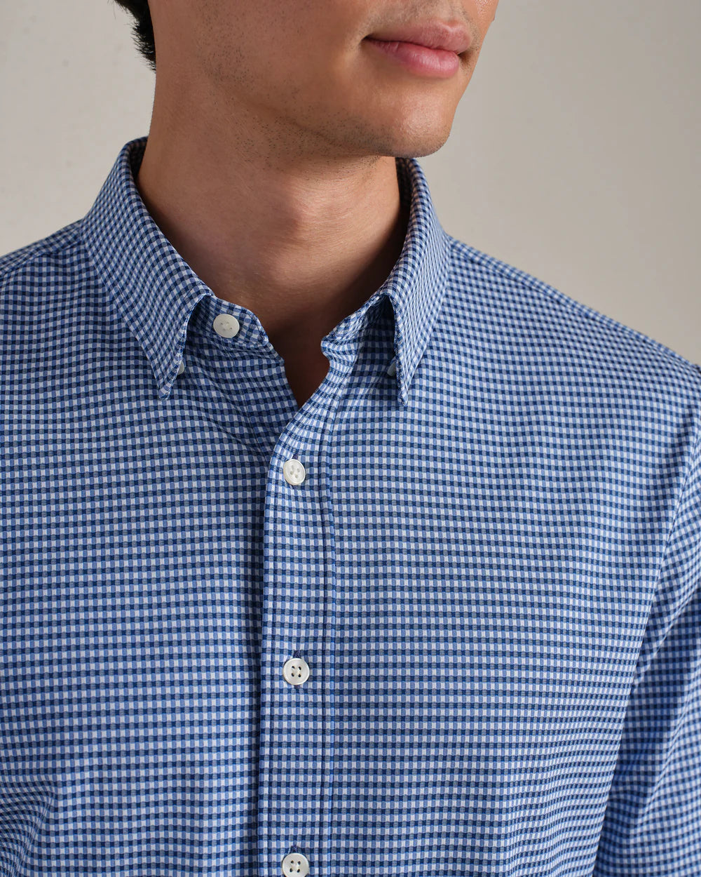 Commuter® Shirt - Classic in Navy Gingham