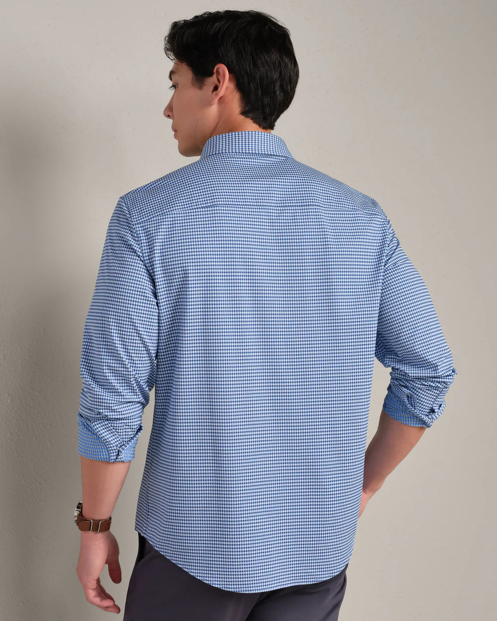Commuter® Shirt - Classic in Navy Gingham