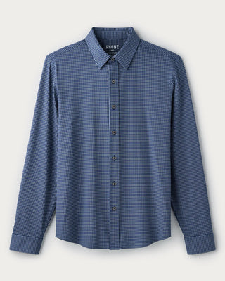 Rhone Commuter® Shirt in Navy/Gray Gingham | Classic Fit