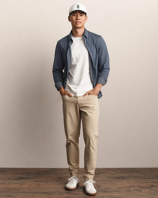 Rhone Commuter® Shirt in Navy/Gray Gingham | Classic Fit