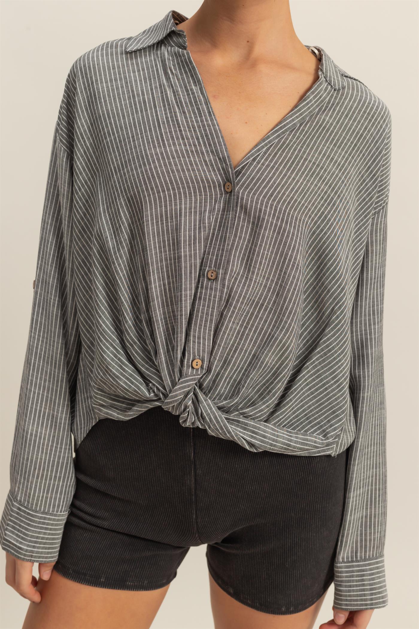 Emily Stripe Shirt