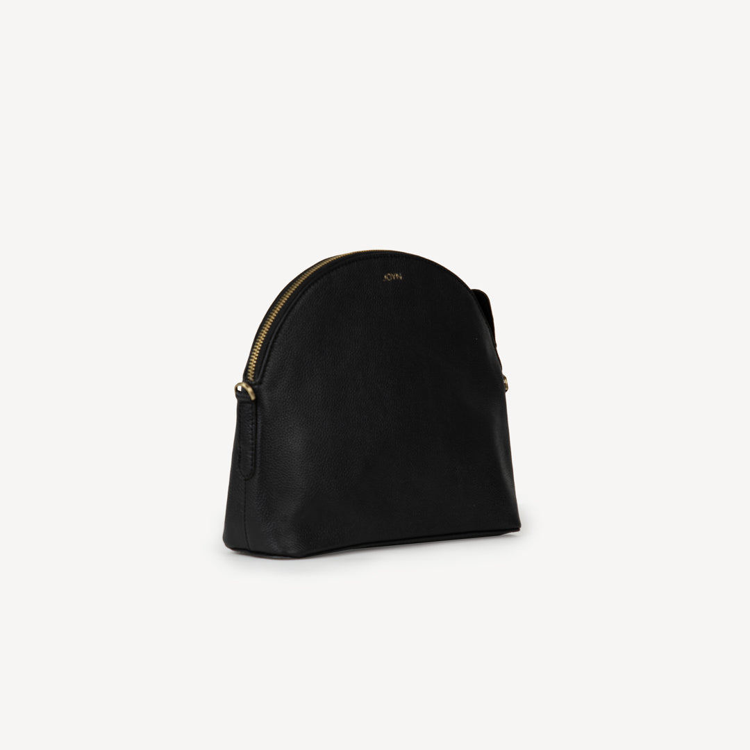 Halfmoon Crossbody in Black