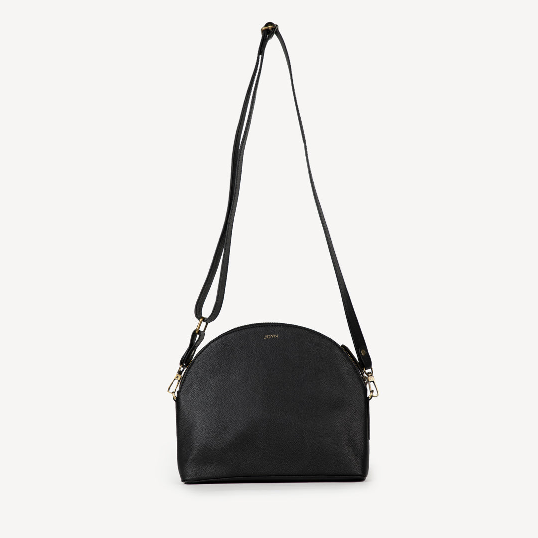 Halfmoon Crossbody in Black