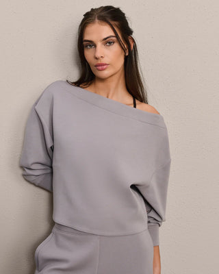 Rhone® DreamGlow® Bateau Top in Taupe Mist