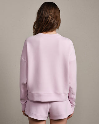 Dream Glow Crew Neck in Sweet Orchid