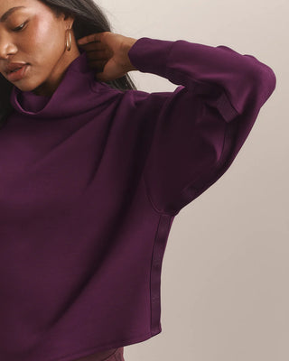 DreamGlow® Mock Neck – Women's Recovery Top by Rhone