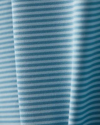 Drive Time Polo in Azure Blue Stripe