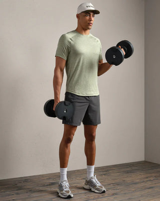 Atompshere Tee in Dusty Sage Heather