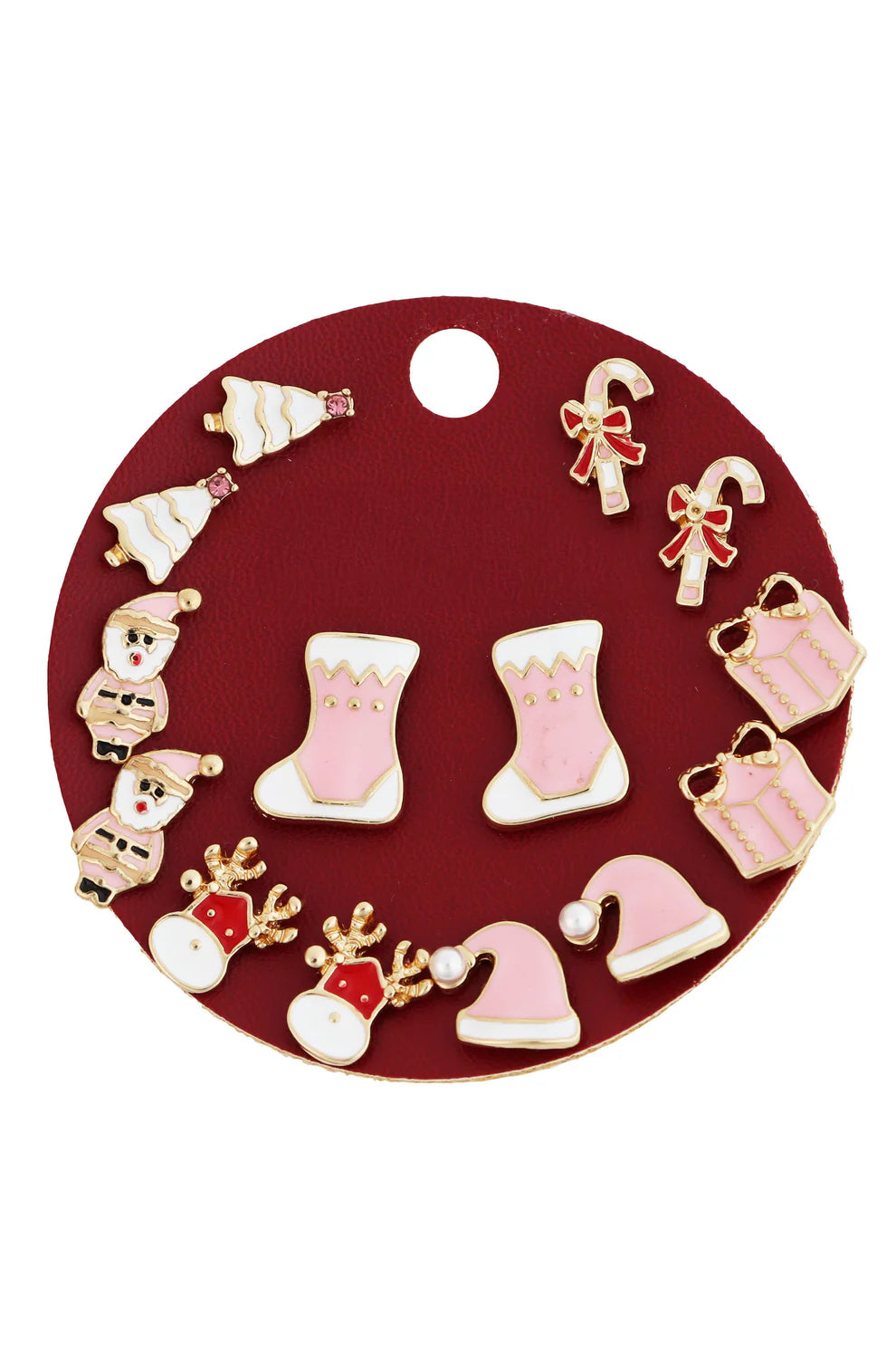 Set of 7 Christmas Earrings