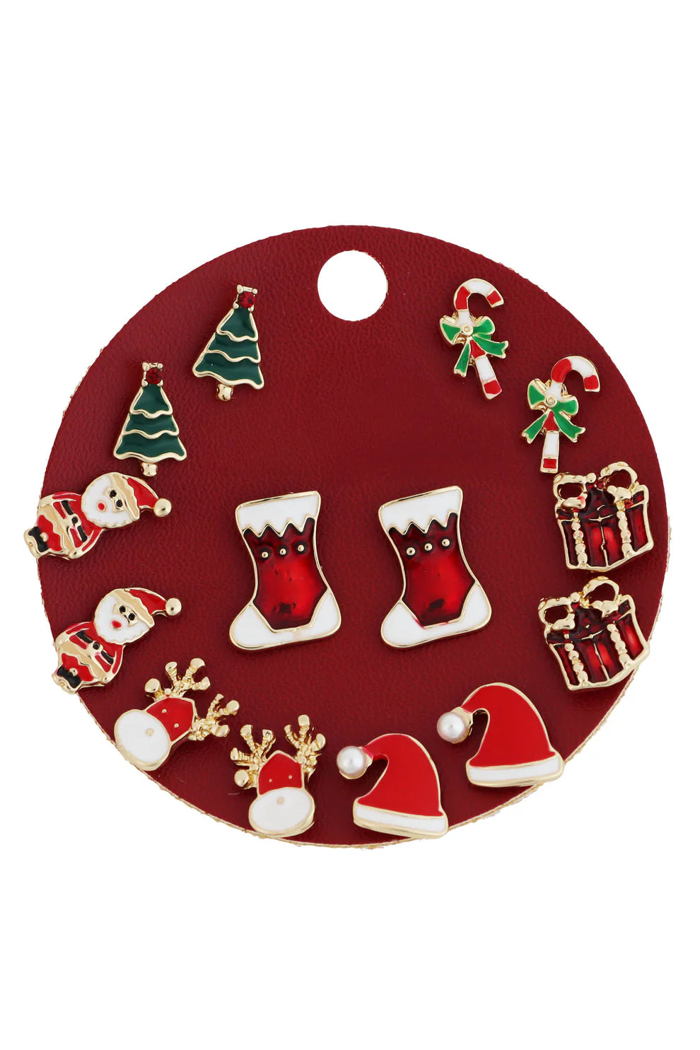 Set of 7 Christmas Earrings