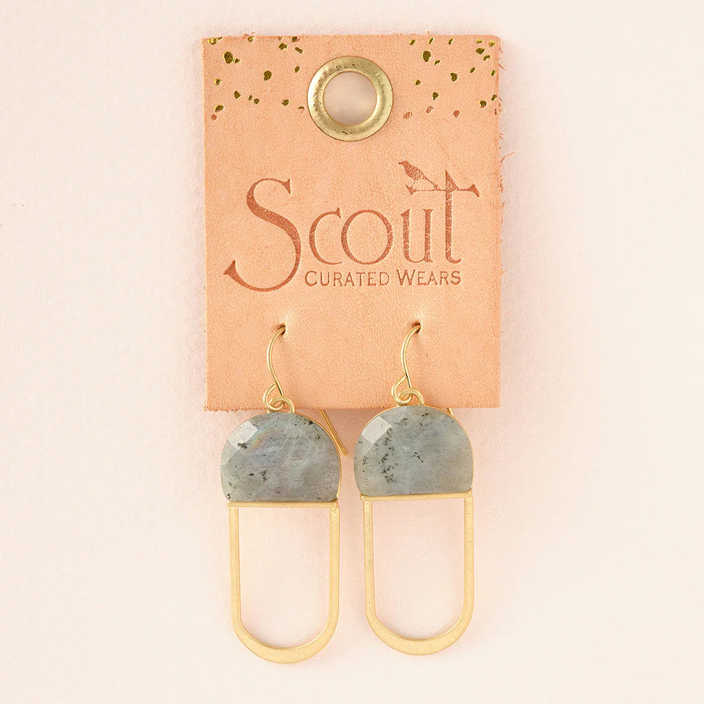 Chandelier Earrings - Amazonite