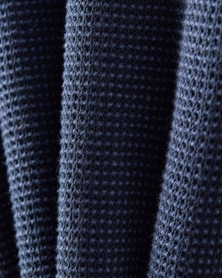 Fine Knit Sweater Hoodie in True Navy Heather – Men's Hoodie by Rhone