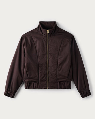 Forte Bomber Jacket in Dark Espresso