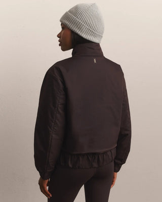 Forte Bomber Jacket in Dark Espresso