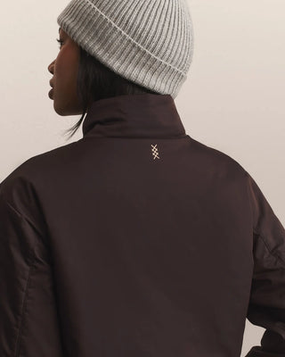 Forte Bomber Jacket in Dark Espresso