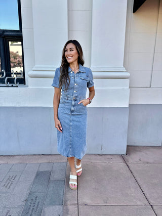 The Desirae in Vintage Denim
