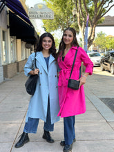 Hot Pink Trench Coat