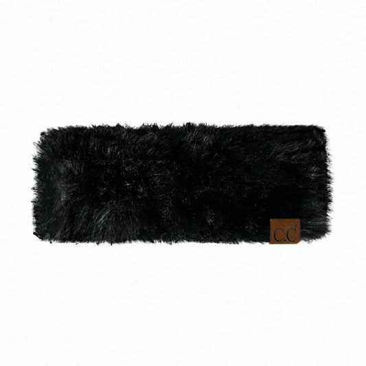 CC NEWEST FAUX FUR HEAD WRAP