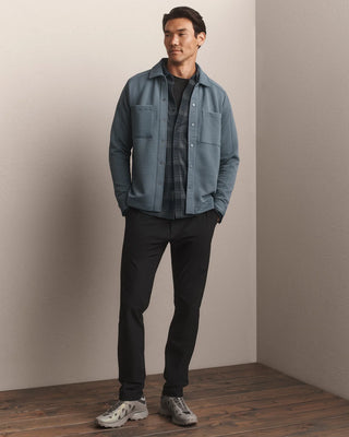 Hardy Flannel Shirt in Pure Black Buffalo Plaid – Men's Flannel Shirt by Rhone