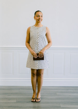 Tamarinia Mini Dress in Creme