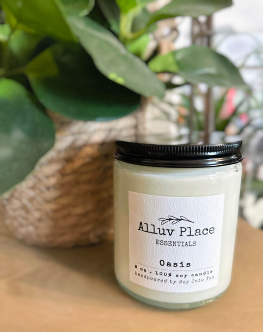 8 oz. 100% Soy Candle - Oasis