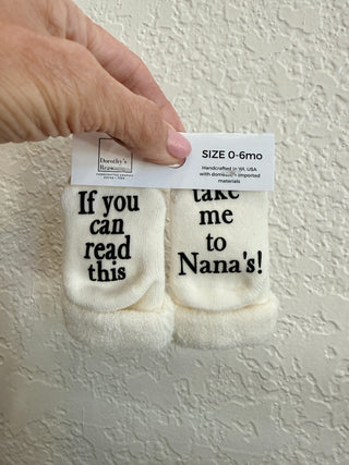 Take me to Nana's Socks