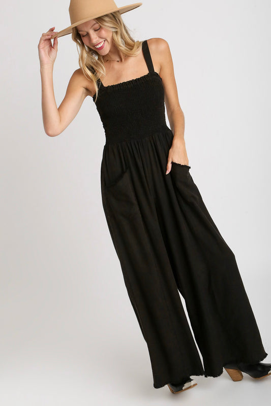 Amelia Jumpsuit in Antique Black