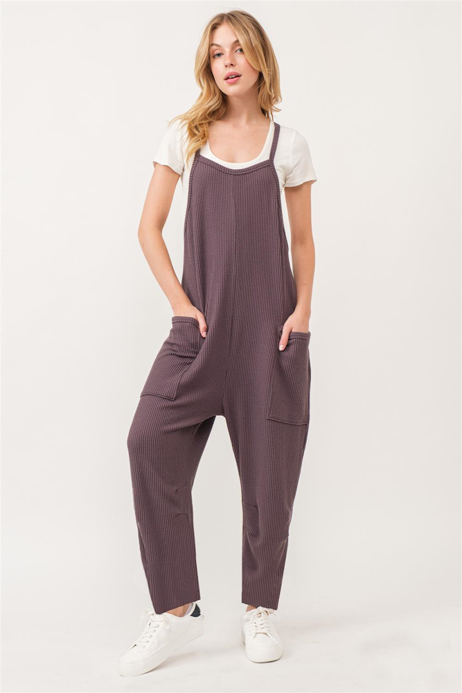 Wave Ribbed Jumpsuit