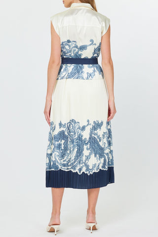 The Riyanna Pleated Dress