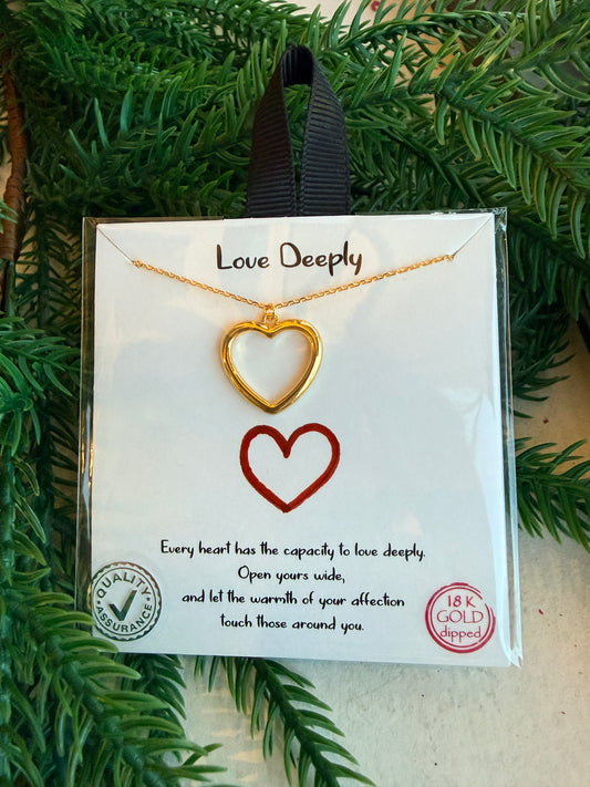 Love Deeply Necklace