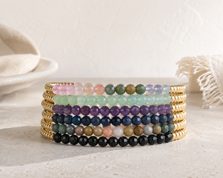 Gemstone Mini Bracelets by Adoro