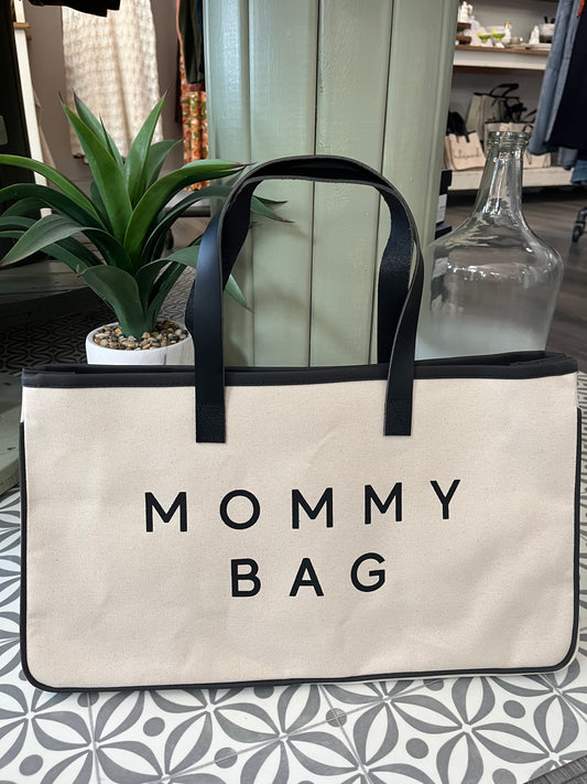 Mommy Bag Canvas Tote