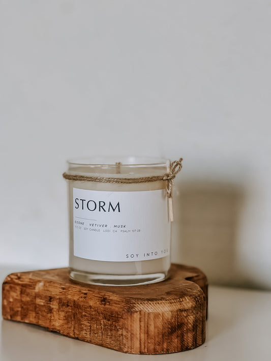 11.5 oz 100% Soy Candle - Storm