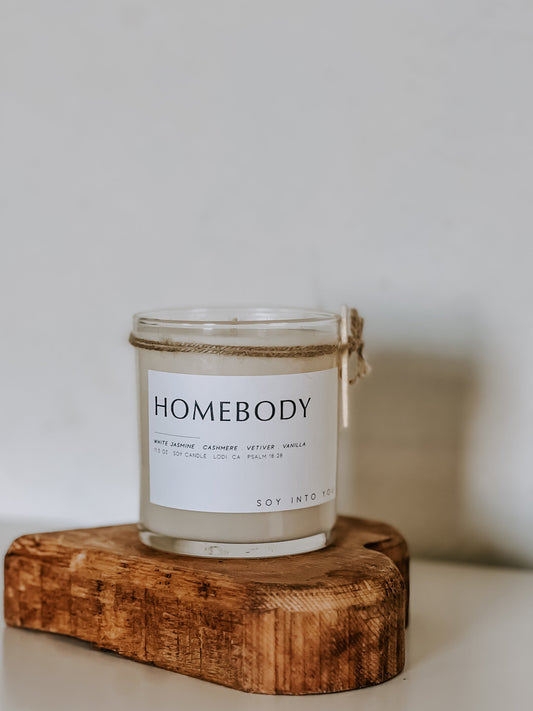 11.5 oz 100% Soy Candle - Homebody