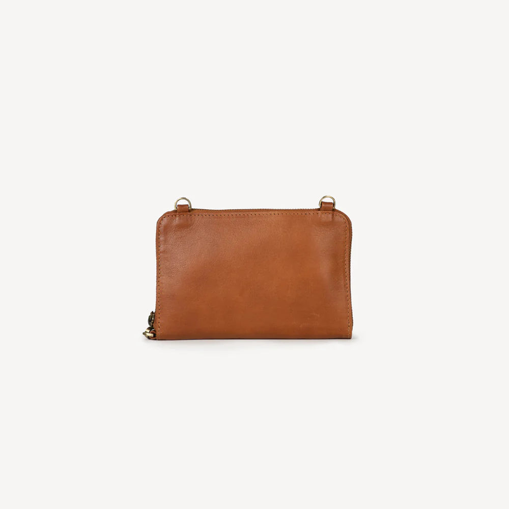 Crossbody Wallet in Camel