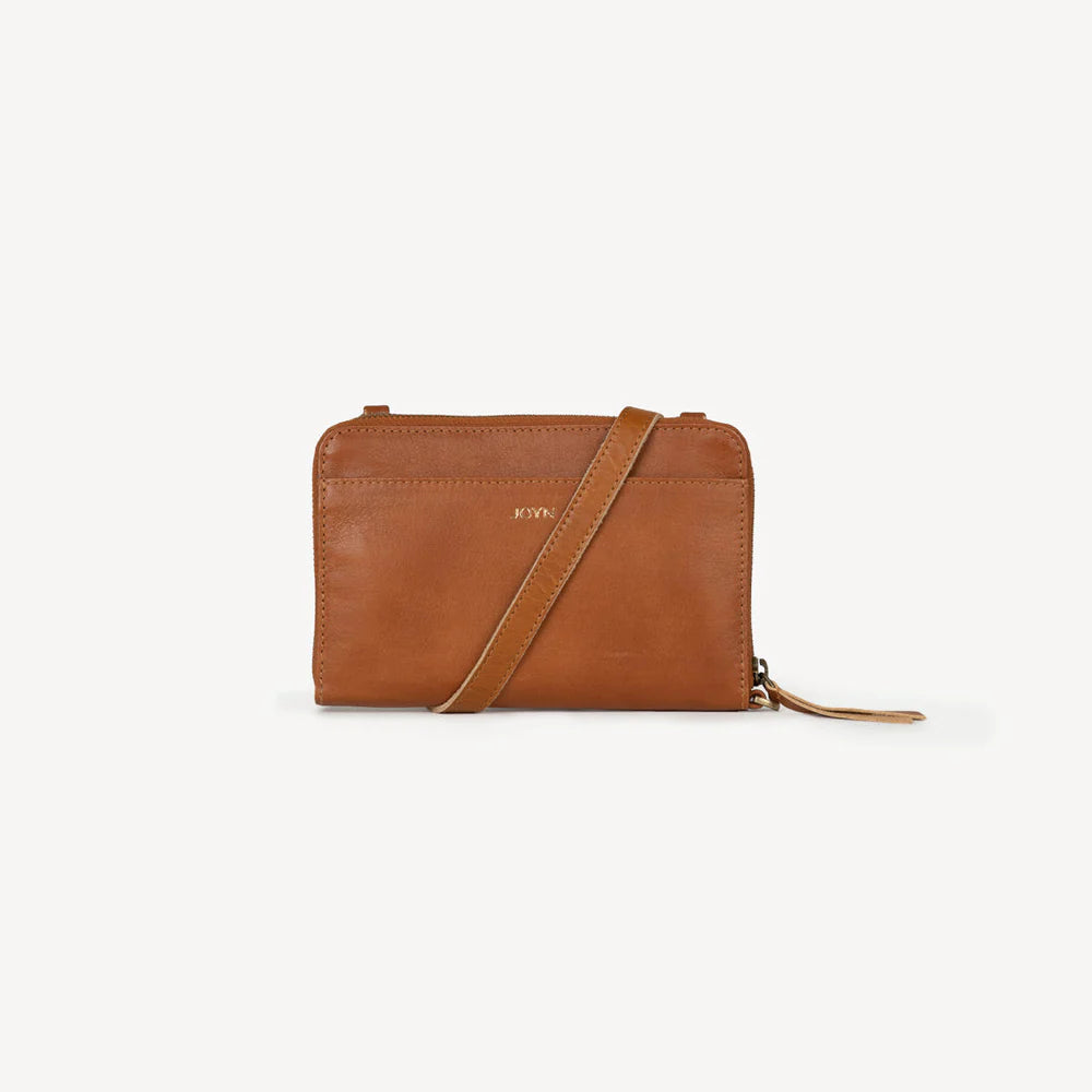 Crossbody Wallet in Camel