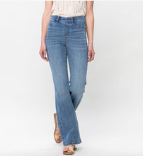 Curvy High Waist Elastic Waistband Jeans