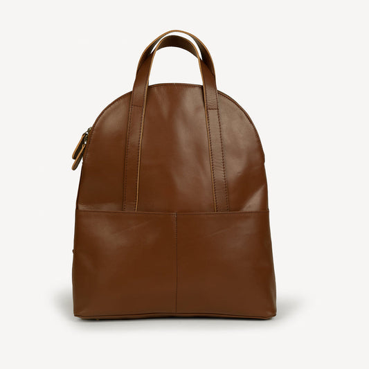 Halfmoon Backpack in Chocolate Brown