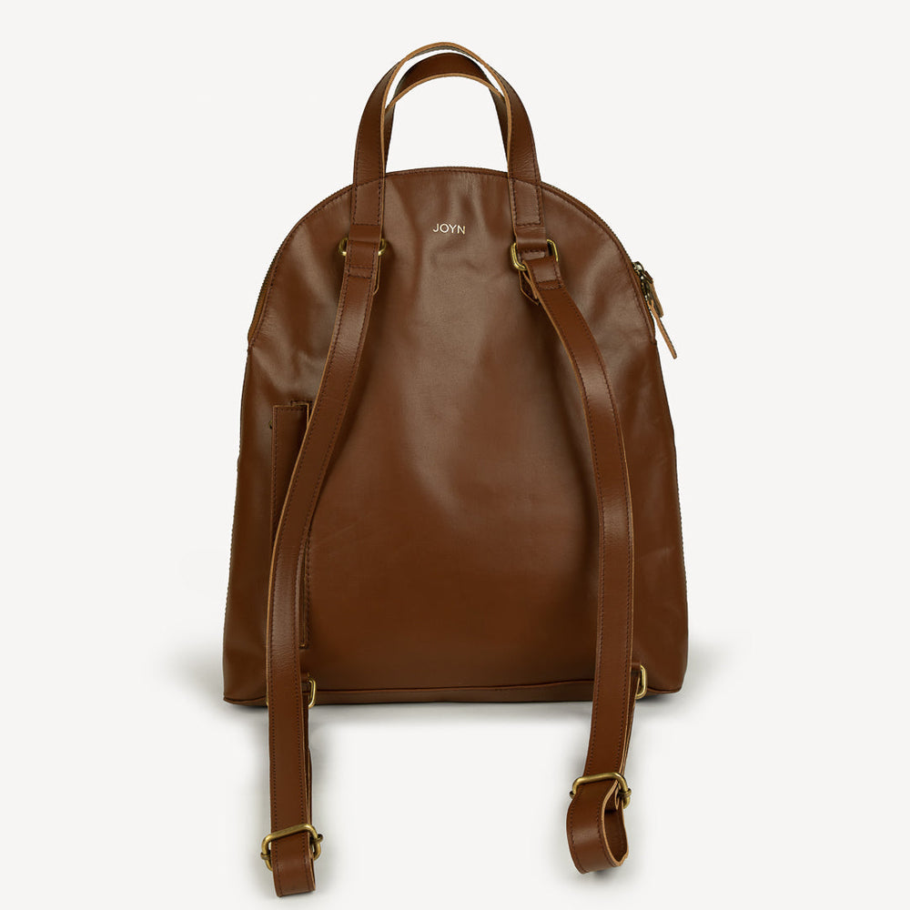 Halfmoon Backpack in Chocolate Brown