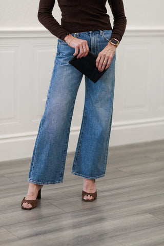 Pistola Larsen High Rise Ankle Relaxed Flare Jeans