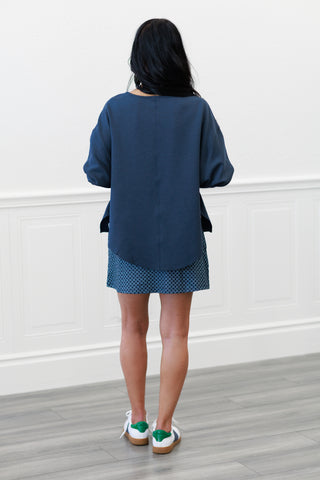 Dreamglow Pullover in Navy Blue